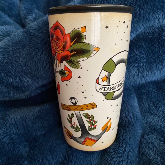 ❌SOLD❌Starbucks siren mermaid ceramic mug rare - Picture 3 of 4